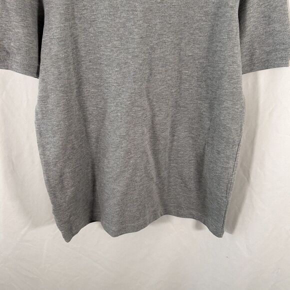 New Old Navy Polo Boys Medium Grey Short Sleeve Collared Cotton Blend - Picture 7 of 7